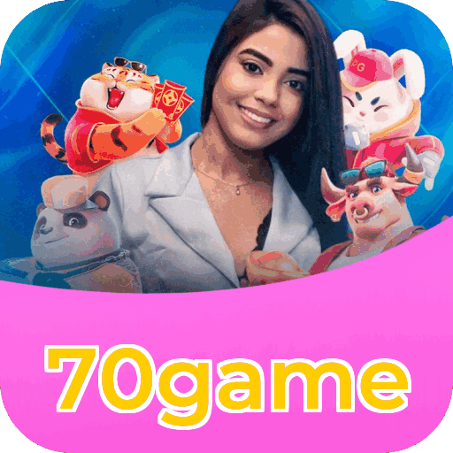 Passo a passo visual mostrando processo de download e instalação do aplicativo 70game